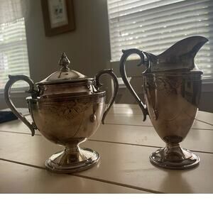 Wm Rodger's Silverplate (5301/5302) Guild Coffee Service Set.  See Imprint, A05